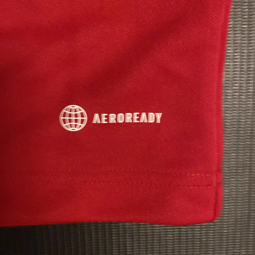 Adidas Areoready Entrada 22 Training Top Football/Soccer Red Men’s size L NWT
